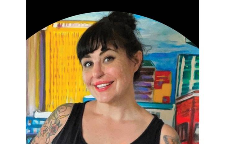 About the Cover Artist Butterfly Portrait by Samantha Bennett