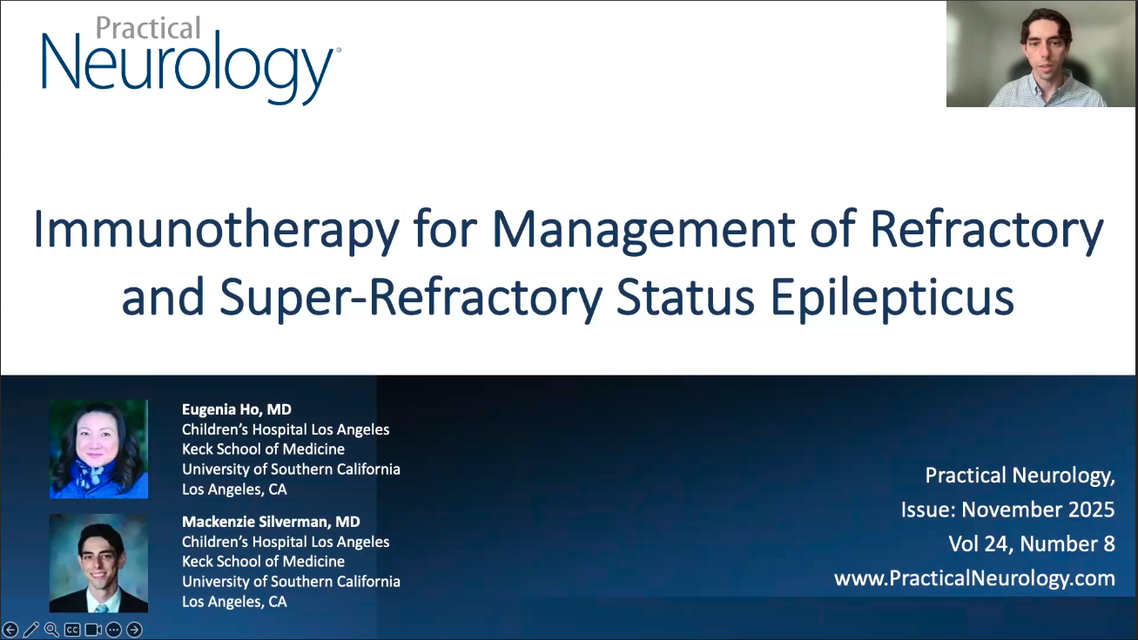 Immunotherapy for Management of RSE and SRSE