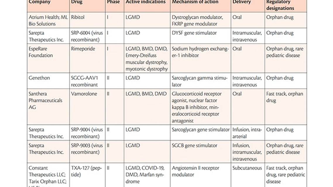 Dystrophinopathies and the Limb Girdle Muscular Dystrophies