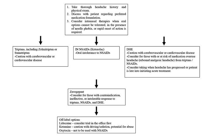 Intranasal Acute Migraine Treatments