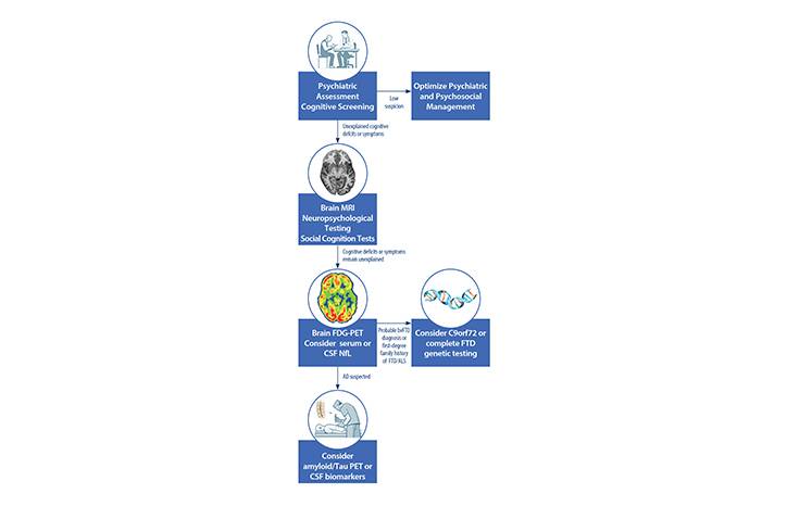 Clinical Use of Dementia Biomarkers to Evaluate Cognitive Deficits in People With Primary Psychiatric Disorders