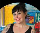 About the Cover Artist Butterfly Portrait by Samantha Bennett