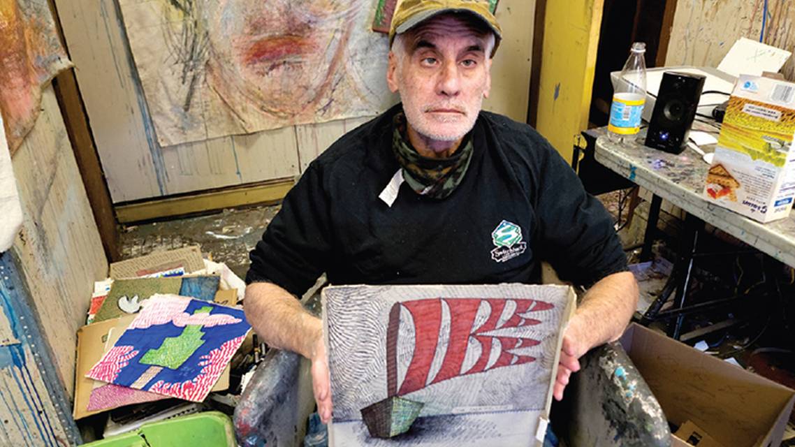 About the Cover Artist Judith by Jon Sarkin