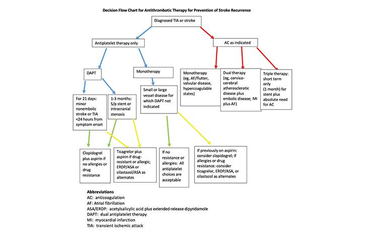 Difficulties in Antithrombotic Choices in Prevention of Stroke Recurrence Combination Antiplatelet and Anticoagulant Therapi