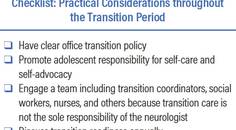 Medical Transition from Pediatric to Adult Care in Neurology